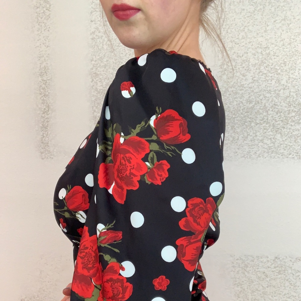 Zara Satin Shirt (Romantic with a Kick)